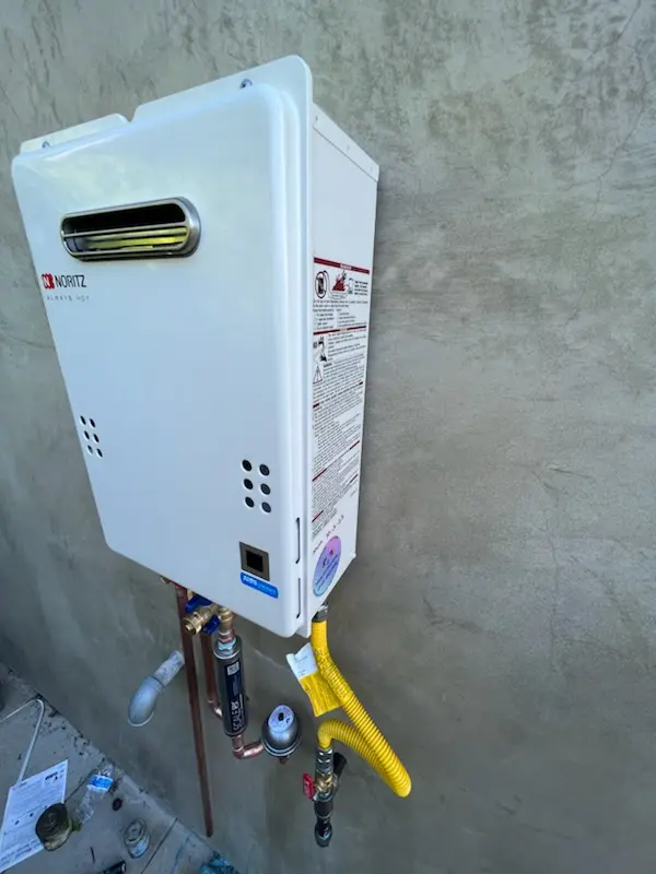 Tankless water heater installation for Island Estate homes